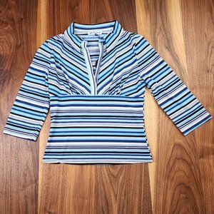 Y2K Self Esteem Stripe Top